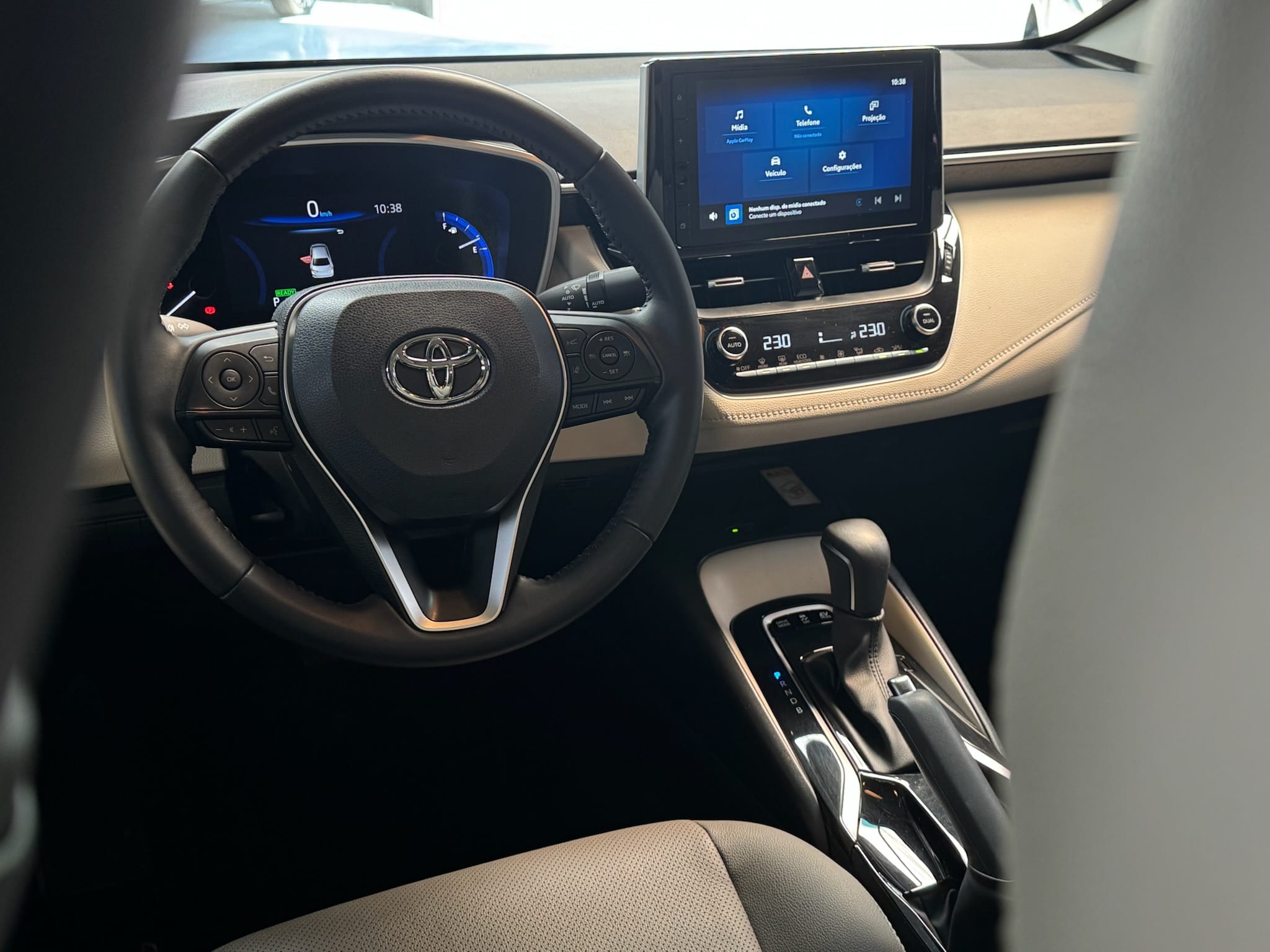 TOYOTA Corolla 1.8 VVT-I HYBRID FLEX ALTIS PREMIUM CVT 2023/2023 - Foto 10