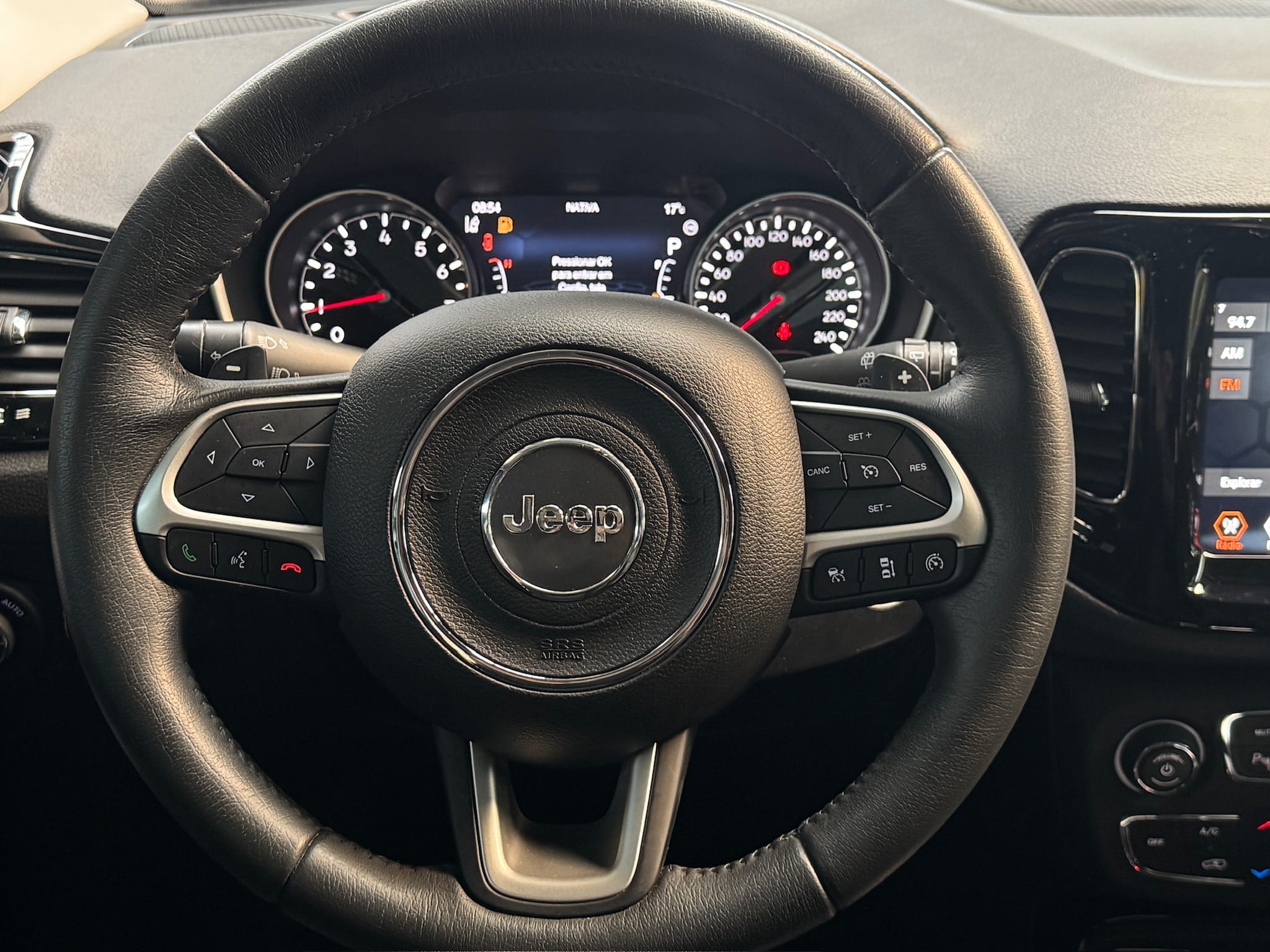 JEEP COMPASS 2.0 16V FLEX LIMITED AUTOMÁTICO 2020/2021 - Foto 12