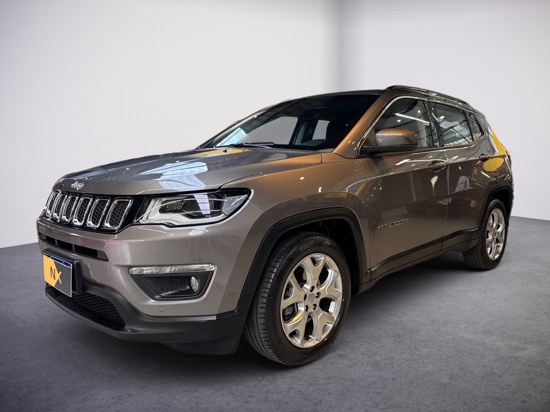 JEEP COMPASS 2.0 16V FLEX LONGITUDE AUTOMÁTICO 2020/2021 - Foto 2