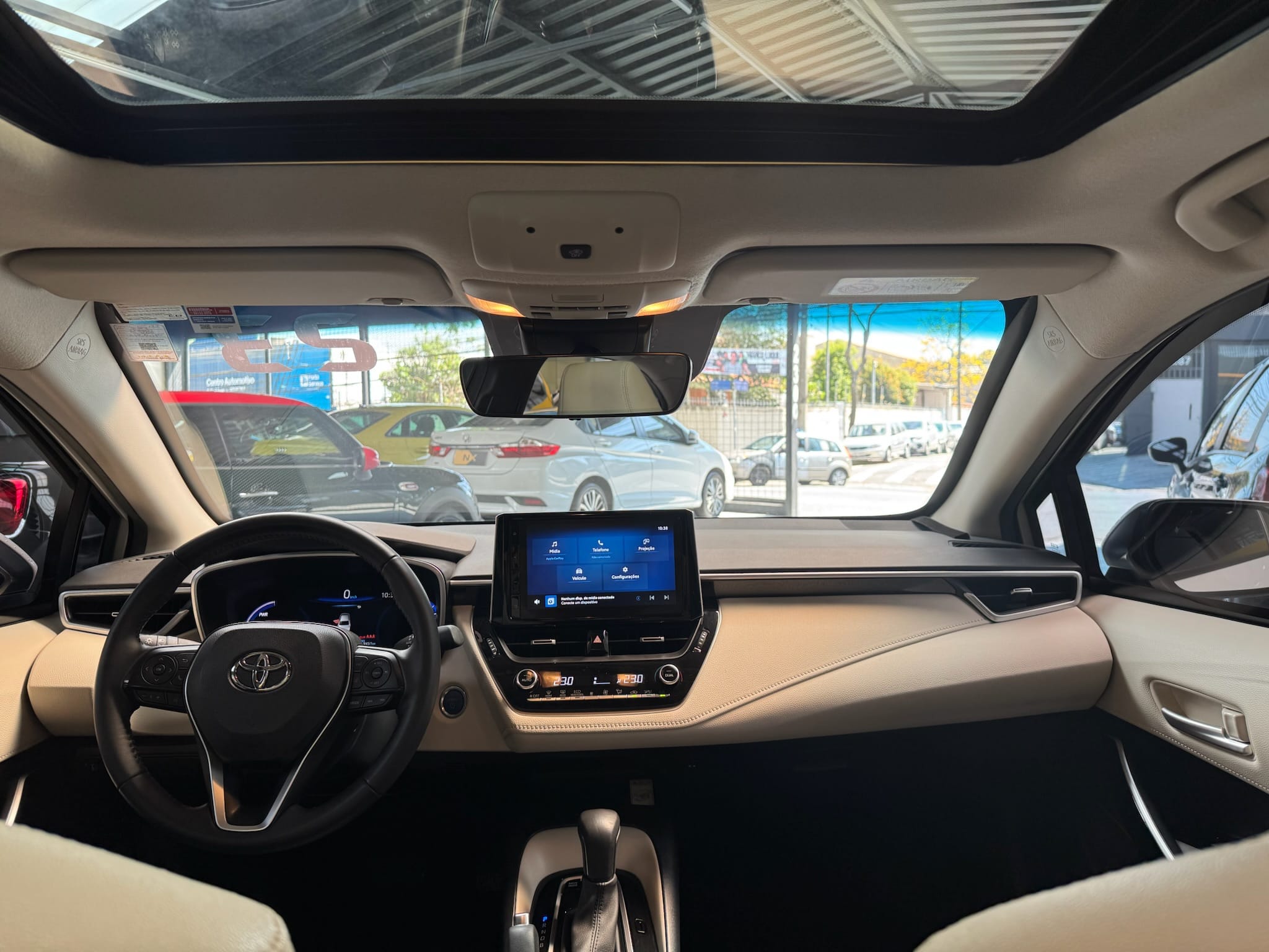 TOYOTA Corolla 1.8 VVT-I HYBRID FLEX ALTIS PREMIUM CVT 2023/2023 - Foto 14