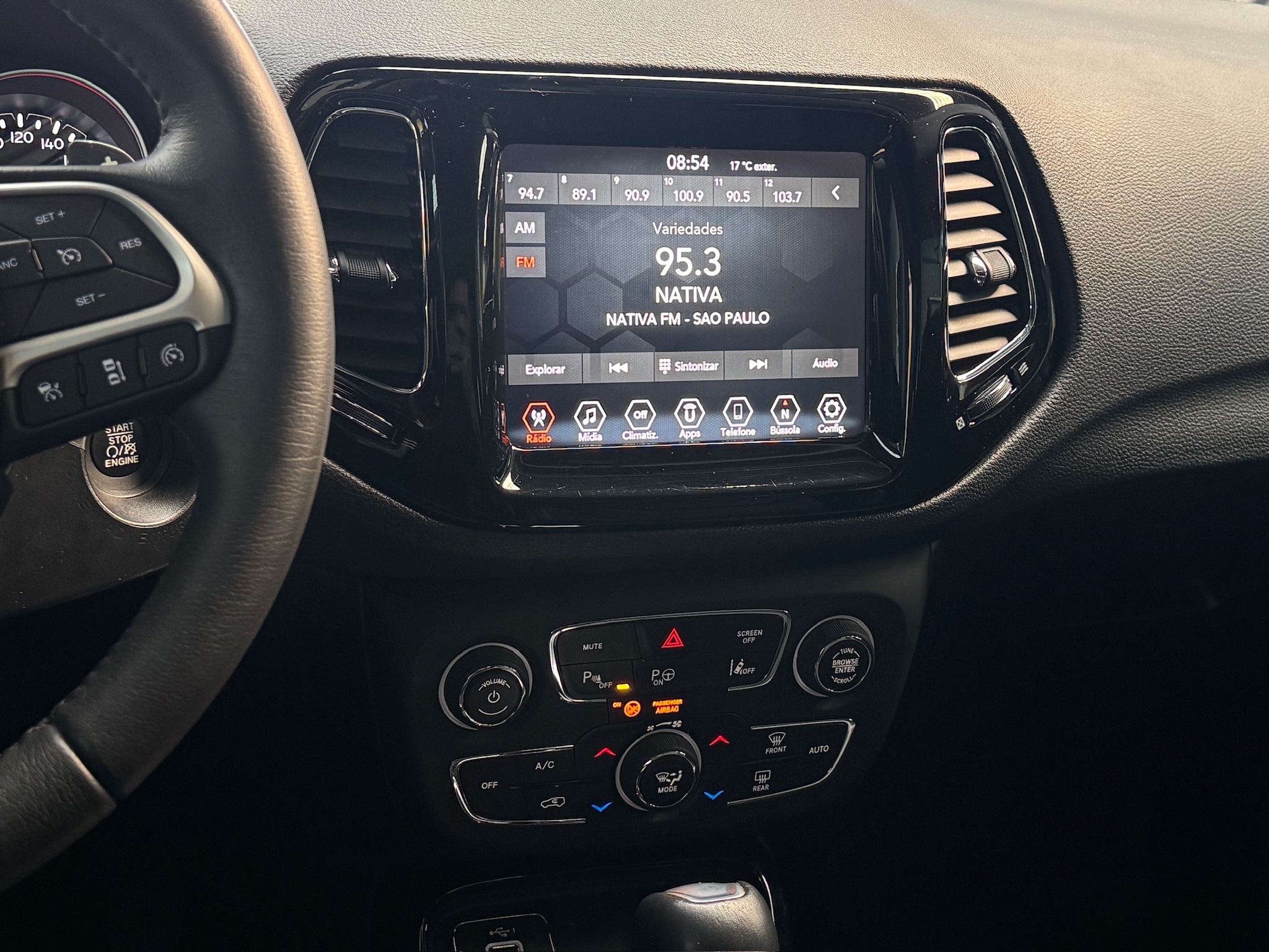 JEEP COMPASS 2.0 16V FLEX LIMITED AUTOMÁTICO 2020/2021 - Foto 10