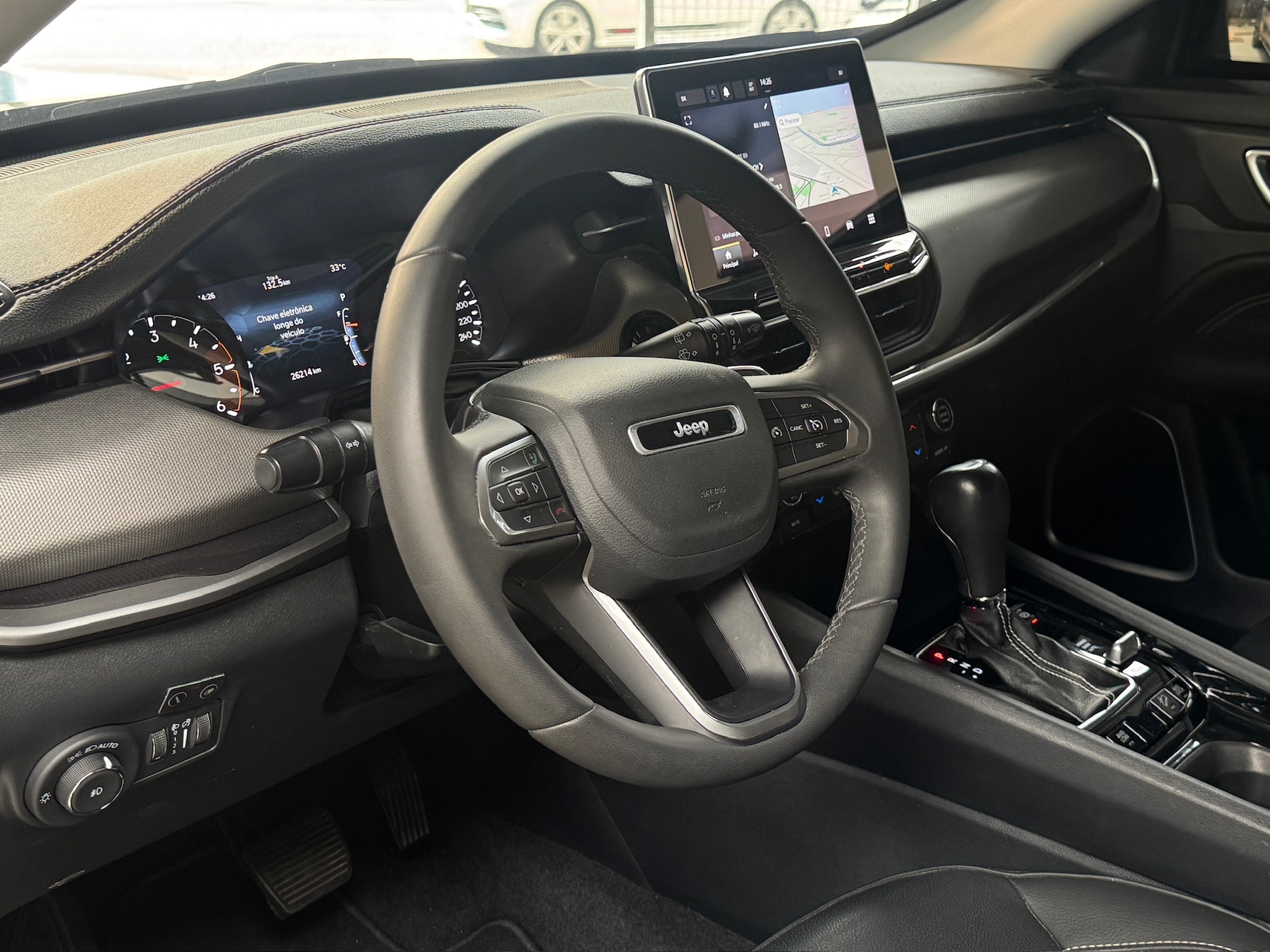 JEEP COMPASS 2.0 16V DIESEL LONGITUDE 4X4 AUTOMÁTICO 2022/2023 - Foto 7