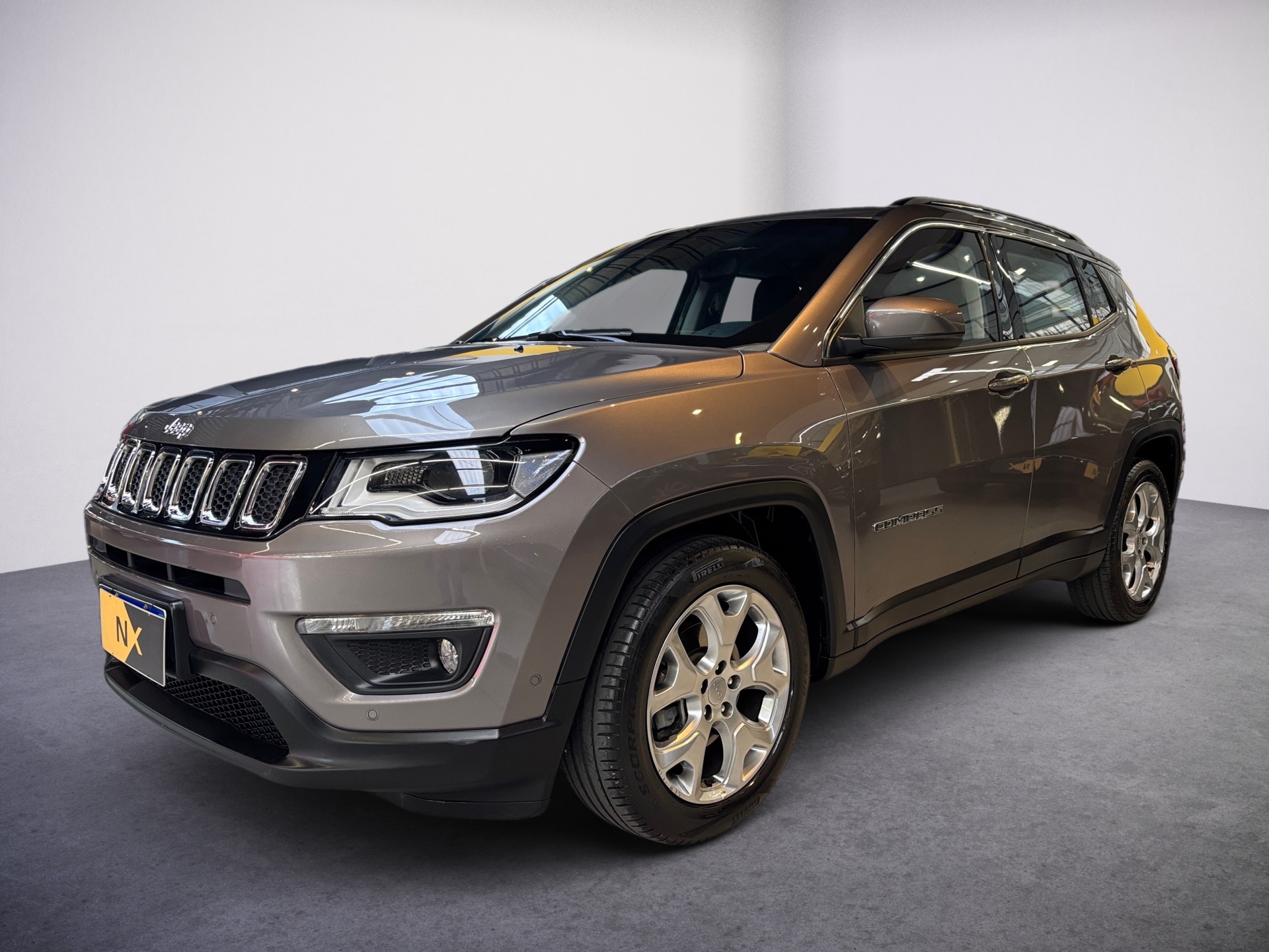 JEEP COMPASS 2.0 16V FLEX LONGITUDE AUTOMÁTICO 2020/2021 - Foto 2
