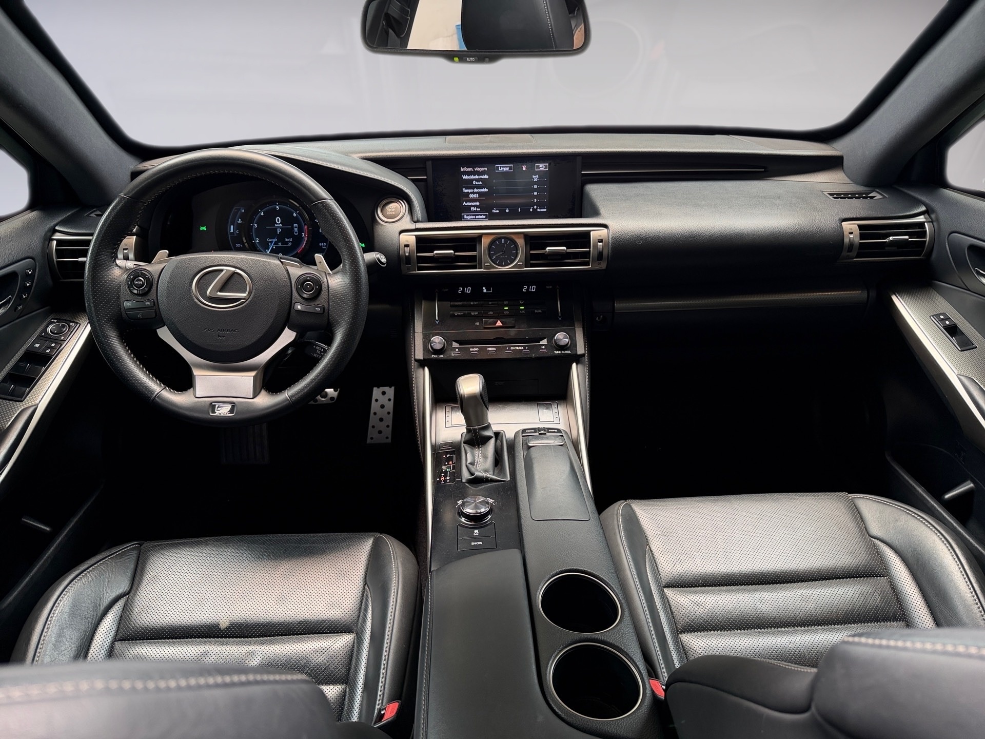 LEXUS IS250 F-SPORT 2.5 V6 24V GASOLINA 4P AUTOMÁTICO 2013/2014 - Foto 11