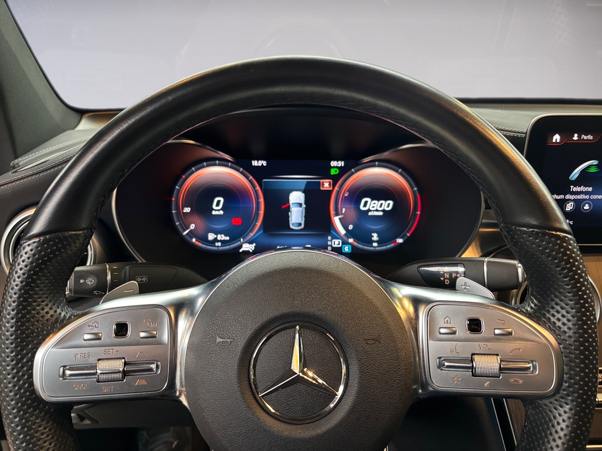 MERCEDES-BENZ GLC 300 2.0 CGI GASOLINA COUPÉ AMG LINE 4MATIC 9G-TRONIC 2023/2023 - Foto 15