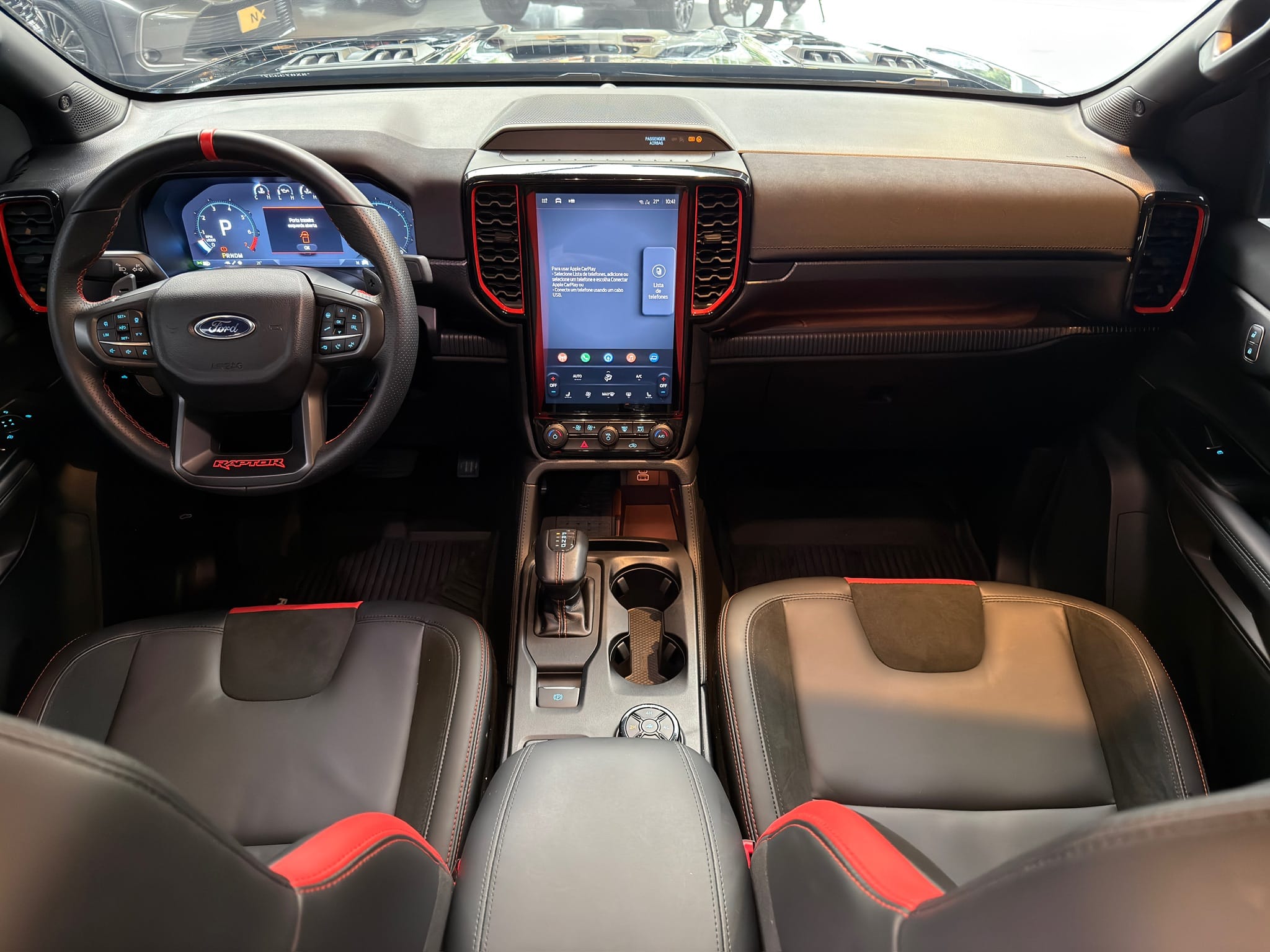 FORD Ranger 3.0 V6 TURBO GASOLINA RAPTOR 4X4 AUTOMÁTICO 2025/2025 - Foto 9