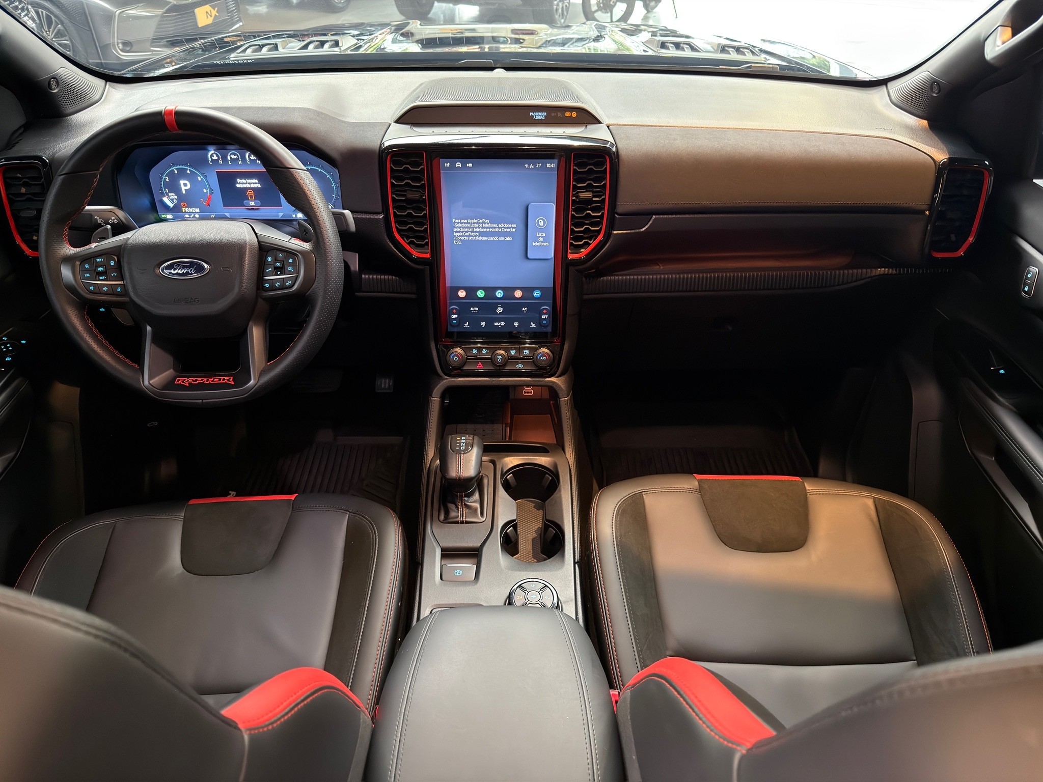 FORD Ranger 3.0 V6 TURBO GASOLINA RAPTOR 4X4 AUTOMÁTICO 2025/2025 - Foto 9