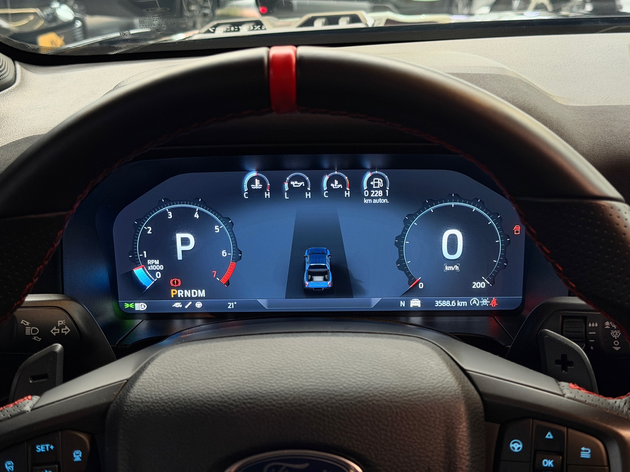 FORD Ranger 3.0 V6 TURBO GASOLINA RAPTOR 4X4 AUTOMÁTICO 2025/2025 - Foto 13