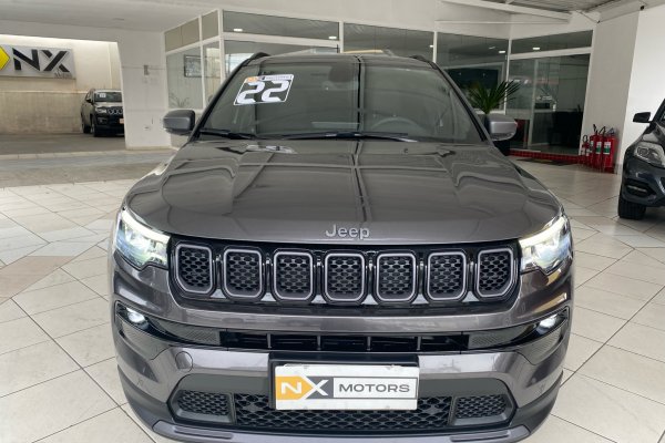 JEEP COMPASS 1.3 T270 TURBO FLEX LONGITUDE 80 ANOS AT6 2021/2022