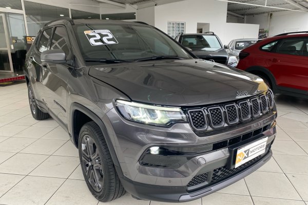 JEEP COMPASS 1.3 T270 TURBO FLEX LONGITUDE 80 ANOS AT6 2021/2022