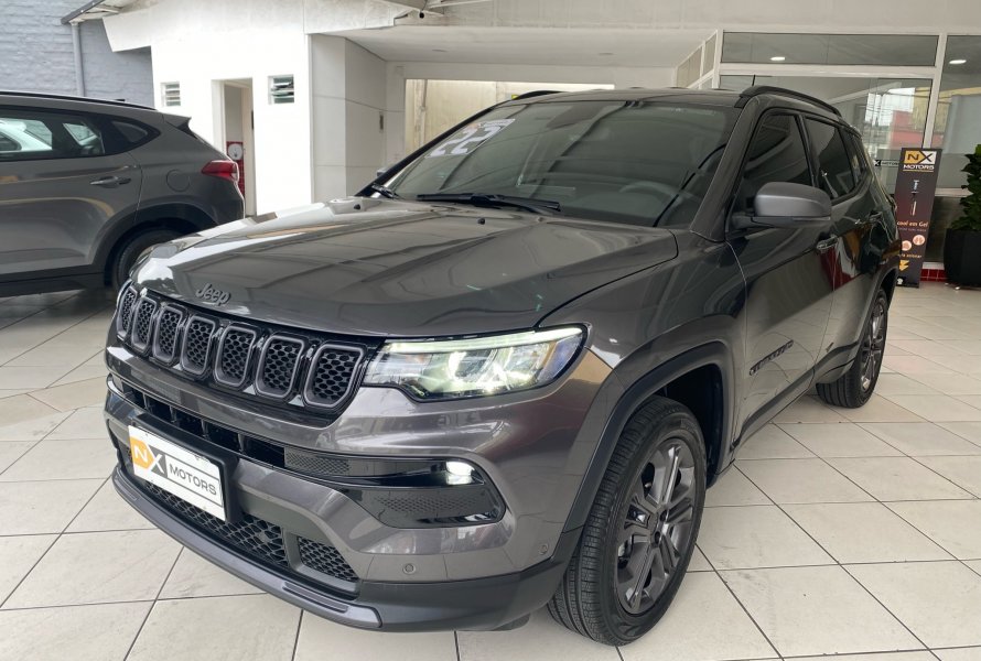 JEEP COMPASS 1.3 T270 TURBO FLEX LONGITUDE 80 ANOS AT6 2021/2022